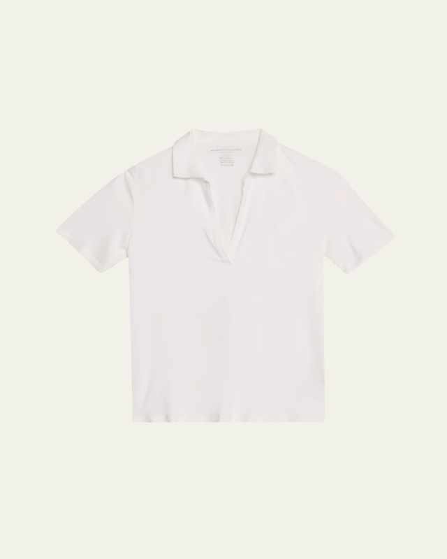 Soft Touch Short-Sleeve Polo T-Shirt